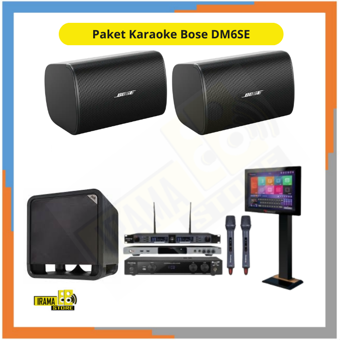 Paket Karaoke Speaker Bose DM6SE - Lengkap